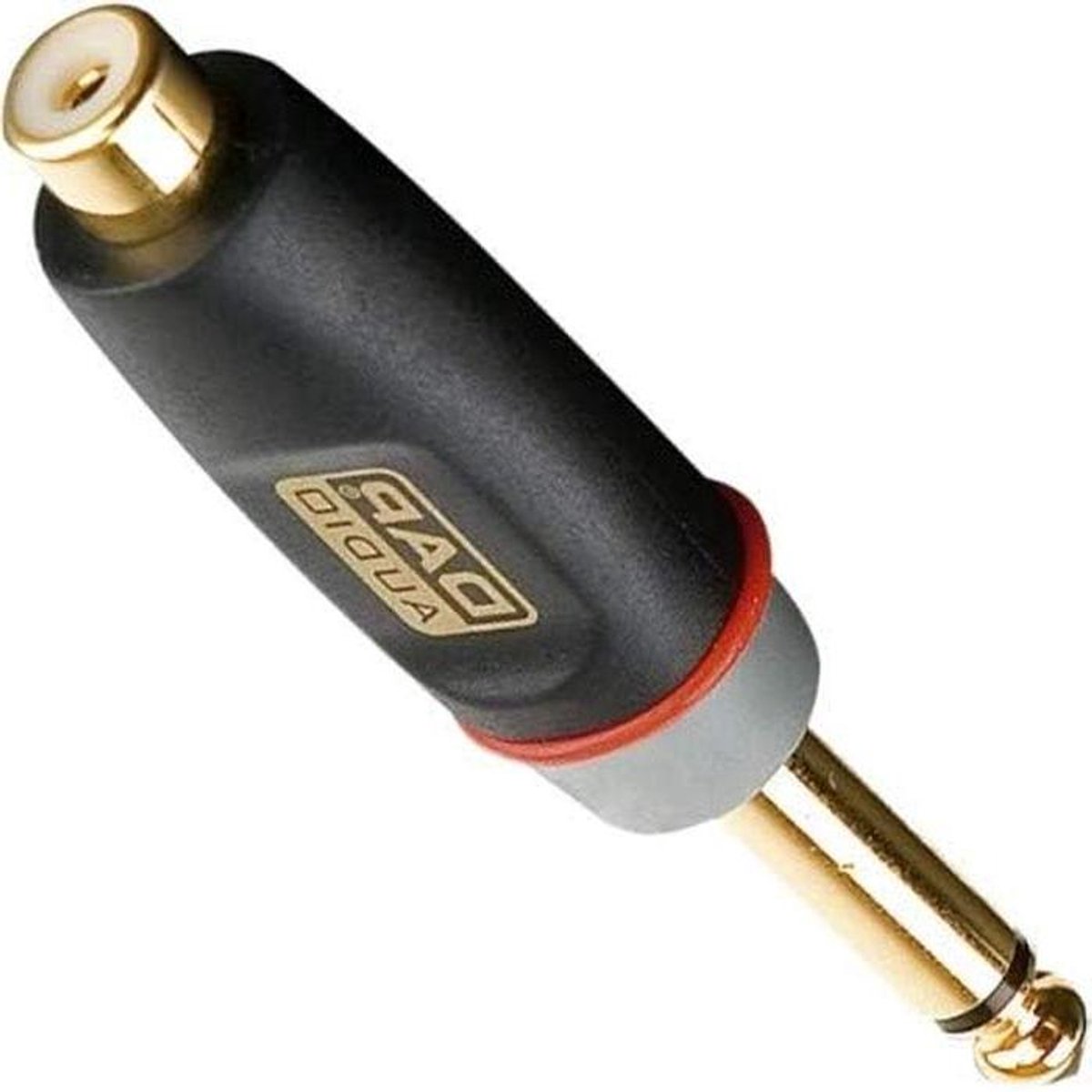 Adapter - Verloopstekker - Audio Verbindingen - Mono Adapter - 1 stuk - Zilver