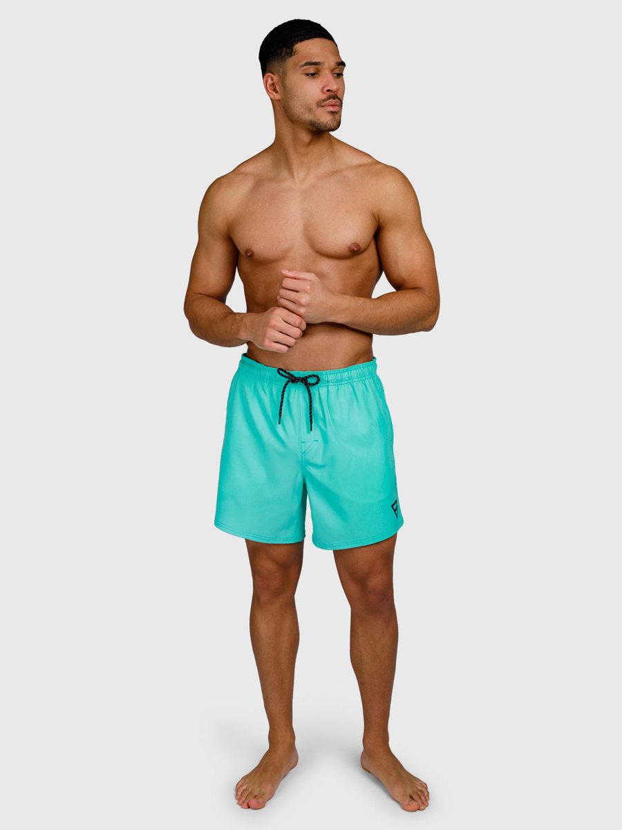 Brunotti Bru - conic Zwembroek Heren - Zwemshort met 4 - Way Stretch - Carribean Green — afbeelding 5