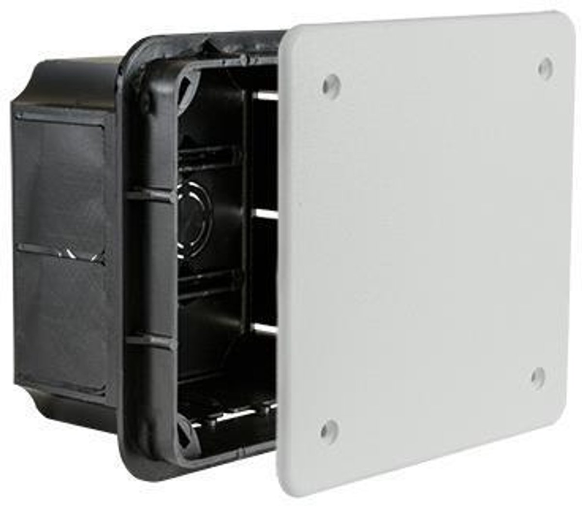 ELEKTRO-PLAST OPATÓWEK - Pp/t Serie - Inbouwdoos - 96x96x60 mm - ABS/PS Kunststof - IP40