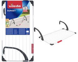Balkondroger Vileda Sunstet Rek - hanger voor klein ondergoed met wandmontage Wit