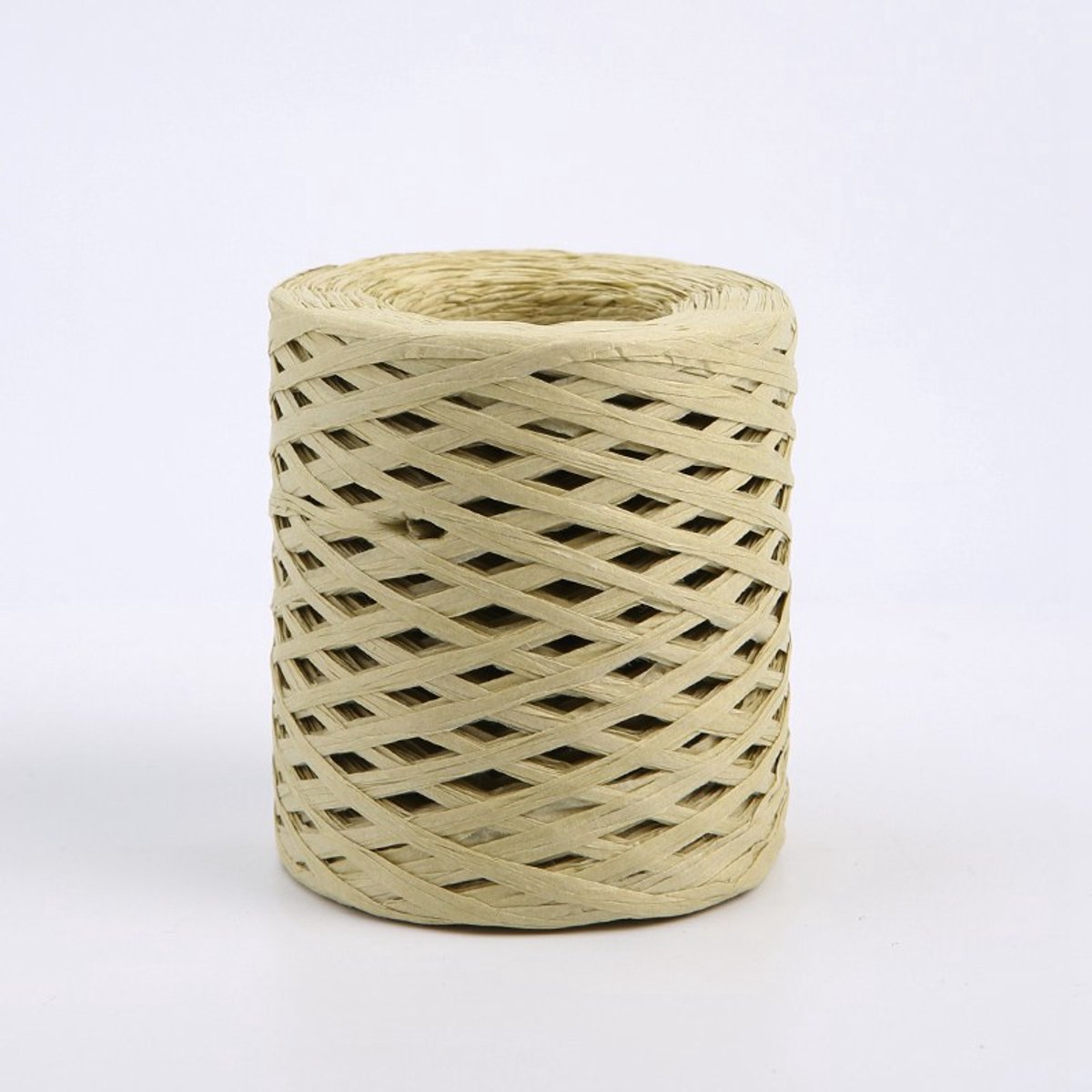 mech-mech.pl Serie - Decoratief Touw - Synthetische Rafia - Pistache Groen - Rol 180 m