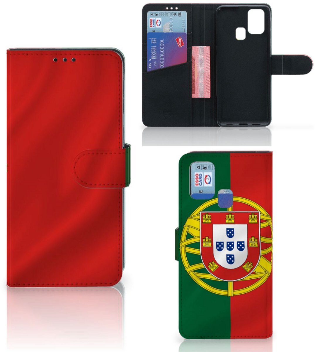 Book Case voor Samsung Galaxy M31 Bookstyle Case Portugal