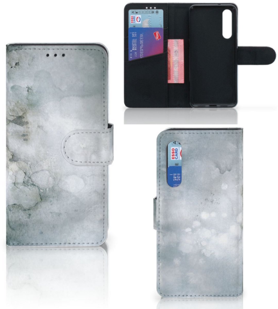Hoesje Xiaomi Mi 9 SE Painting Grey