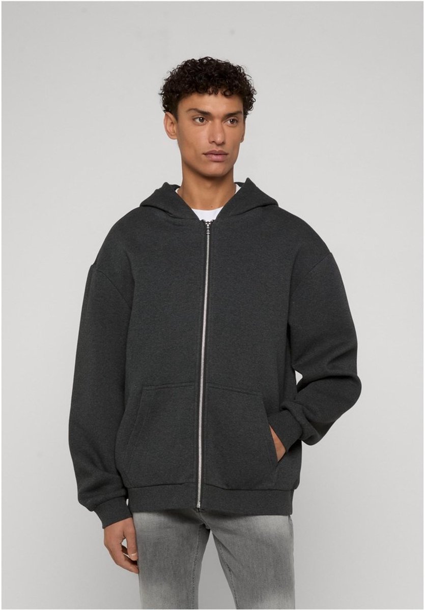 Urban Classics Fluffy Vest met capuchon XXL Grijs