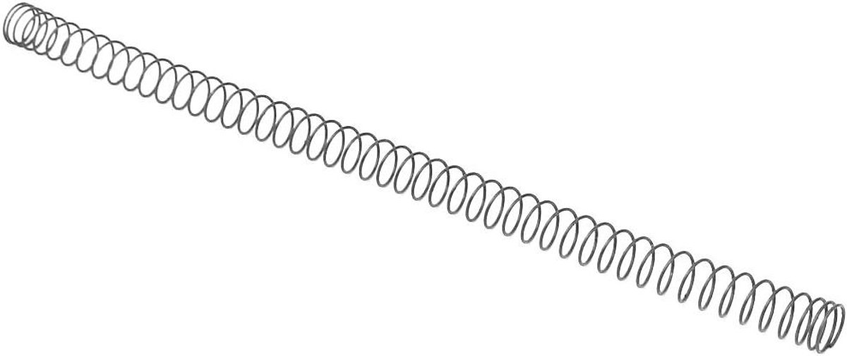 Compressieveer - Drukveer - Mechanische Toepassingen - Mangaanstaal Constructie - 1mmx15mmx305mm - Zwart