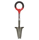 Root Slayer, Mini tuinschep met V-vormig blad – Multifunctionele tuinschop met zaag en mes – Compacte Spade – Tuingereedschap – Schop & wortelzaag voor tuinieren - Tuinschepje