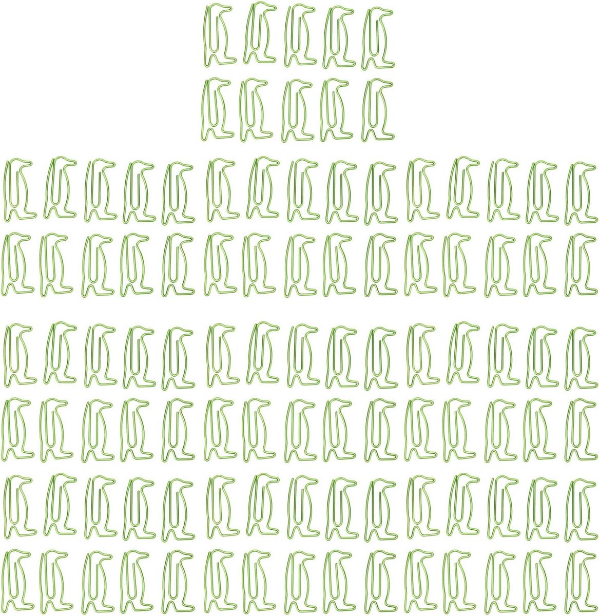 Schattige Pinguïn Papierclips - 100 Stuks Kleine Kantoorclips voor Documenten, Foto's en Schoolgebruik