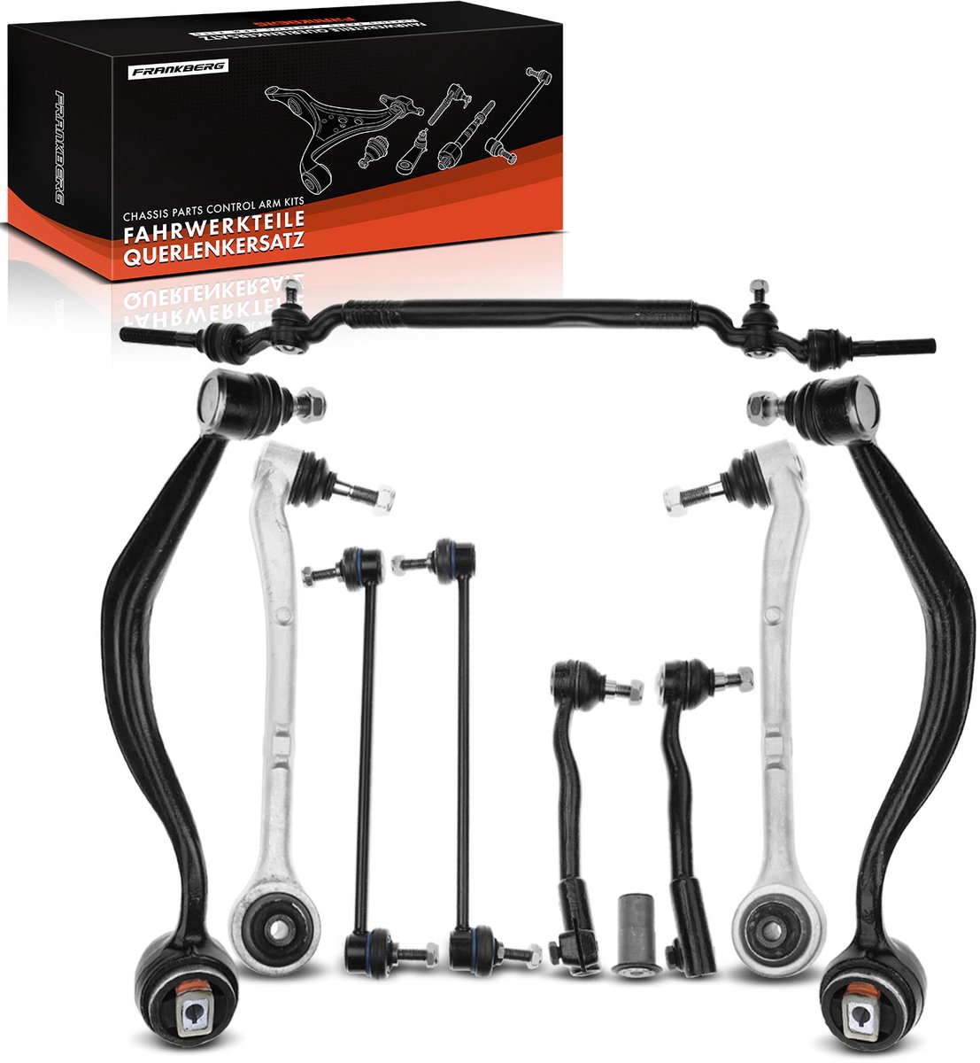 Frankberg 10-delige draagarm set vooras voor BMW 7er E38 1994-2001