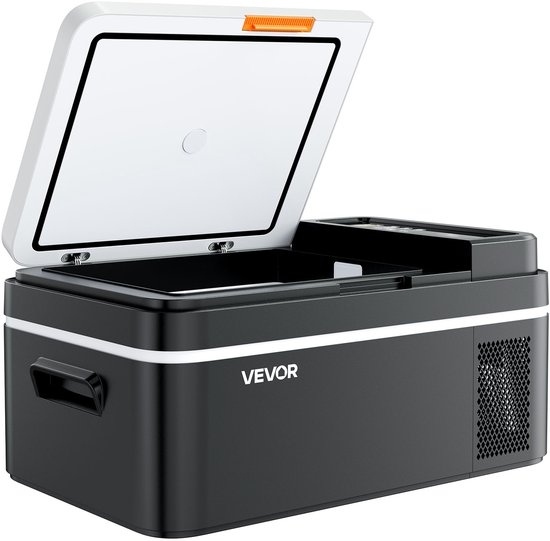 VEVOR Compressor Koelbox 20l, 12/24v Dc Elektrische Vriezer Met App-Bediening, 100-240v Ac Autokoelkast voor Kamperen, Reizen, Vrachtwagens, Vissen, Draagbare Thermo-Elektrische Koelbox van Merkloos — afbeelding 2