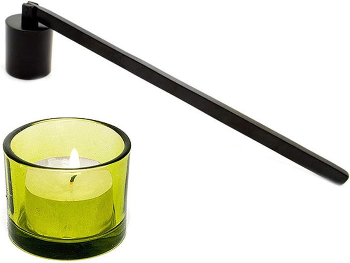 Candle Extinguisher Set voor Veilige Kaarsen - RVS Blusser met Lange Handgreep en Accessoires voor Feestjes en Decoratie