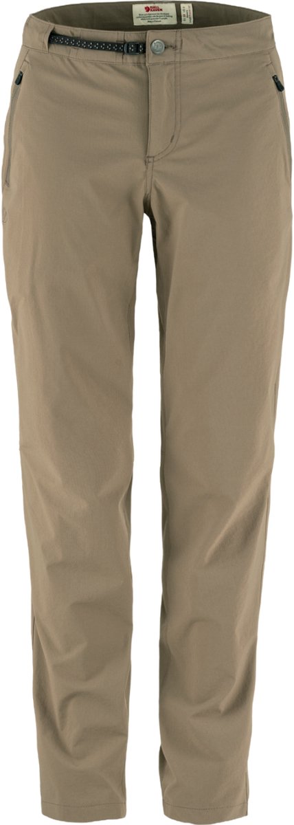 Fjällräven High Coast Trail Broek Dames Wandelbroek Suede Beige