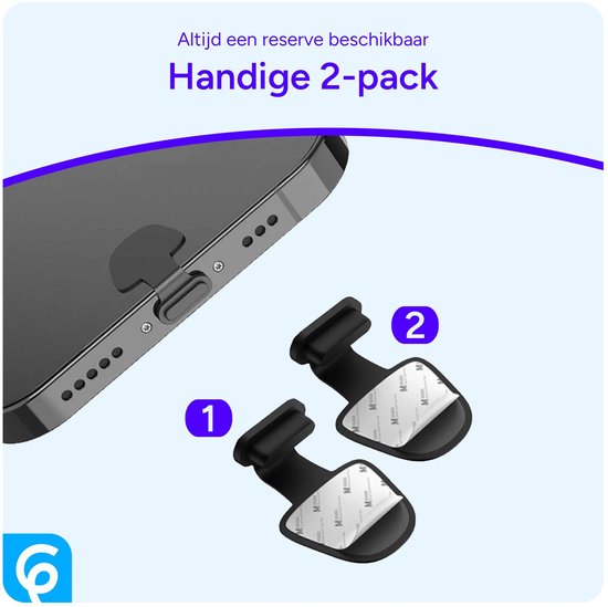 zhuhuaph 6 STKS Telefoon Stof Plug Kit, Mobiele