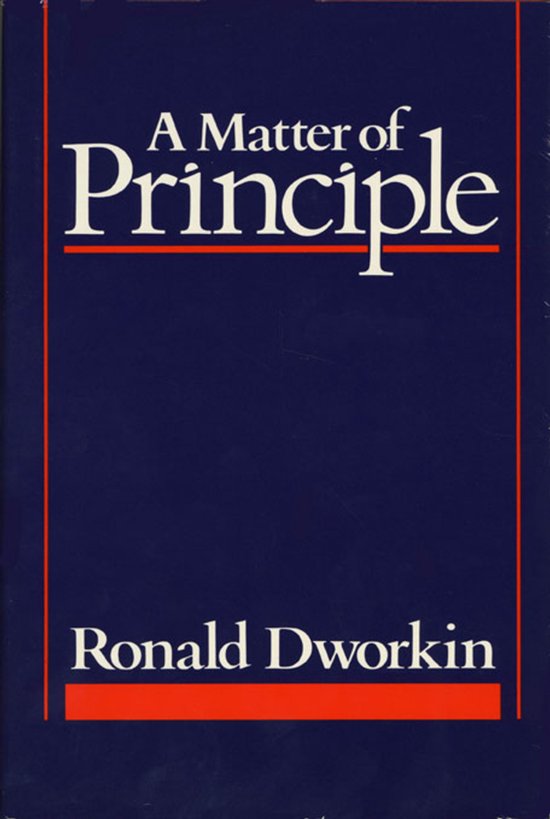 A Matter of Principle - cover