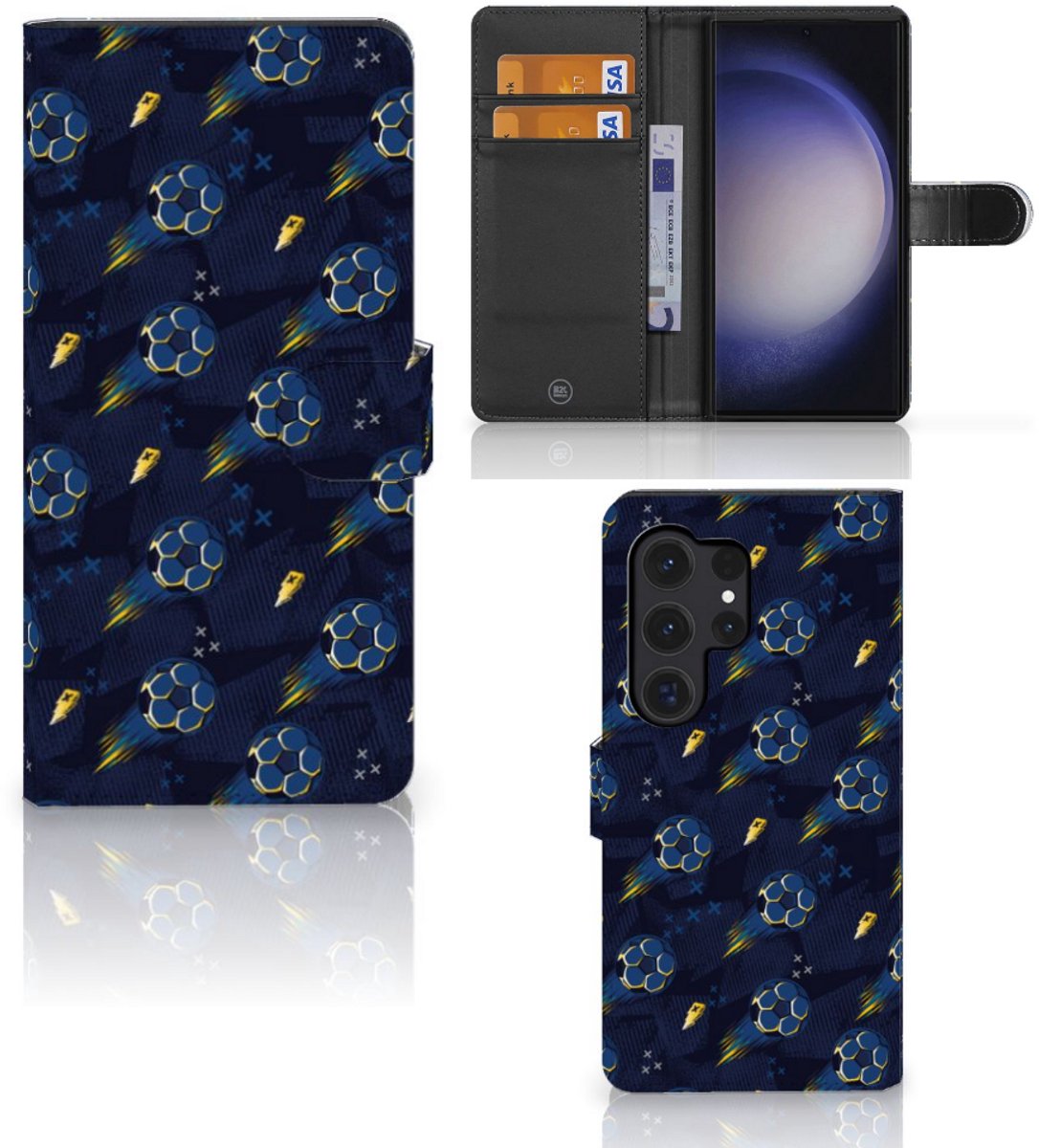 Telefoon Hoesje voor Samsung Galaxy S24 Ultra Voetbal