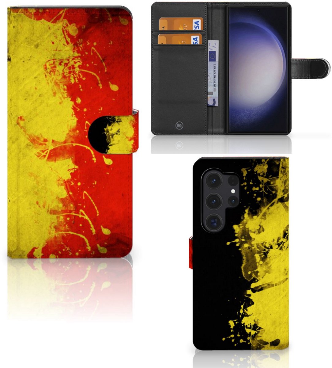 Boekhoesje voor Samsung Galaxy S24 Ultra Bookstyle Case België