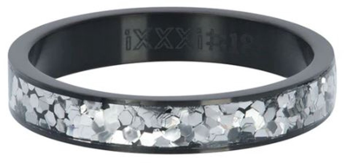 iXXXi Vulring Glitter Confetti Zwart | Maat 18