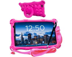 Quvo® Kindertablet Deplay - Kinder Tablet Deplay - Kindertablet Deplay Pro - Roze - 23cm x 13cm x 1cm