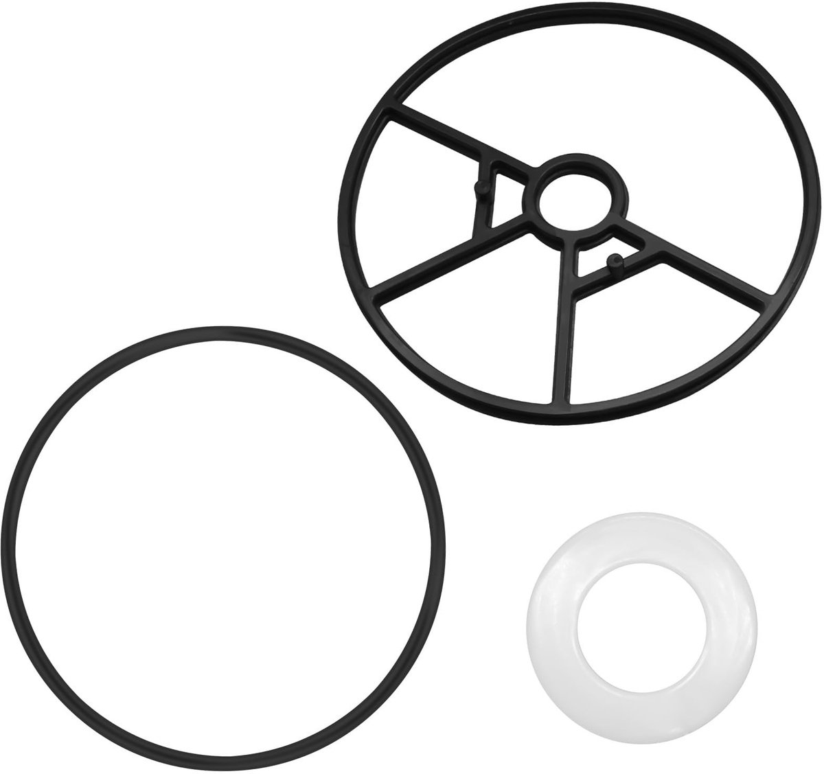 JHUBERS- Zwembadfilteronderdelen Premium Rubber - Afdichting Kit - Compatibel met Hayward Vari-Flo XL - Zandfilteronderdelen - Zwembadpomp Onderdelen - Anti-aging Prestaties - Zandfilter