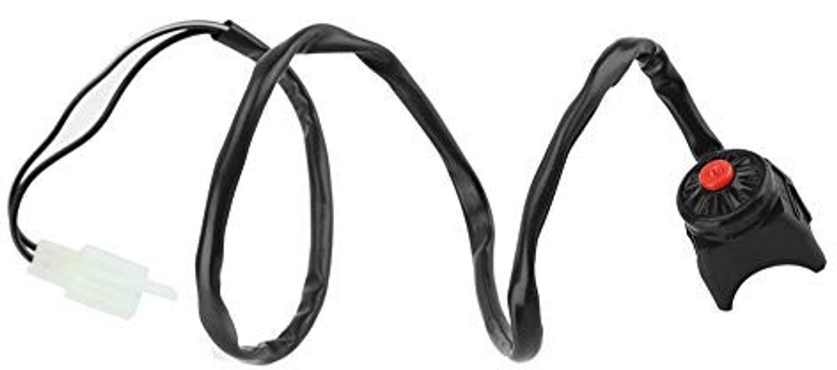 BRENZOOS - Universele Motor Horn Switch 22mm - Stopknop voor Motorrijtuigen