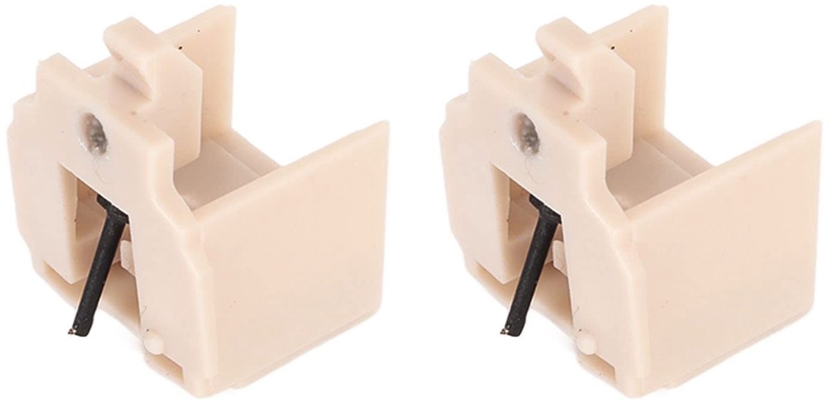 JHUBERS- Draaitafelnaald Vervangset - Diamantpunt - Compatibel met AT3600/AT91 - ABS/Carbon Fiber - Frequentiebereik 10-45kHz - Levensduur 1000 uur - Platenspelernaald