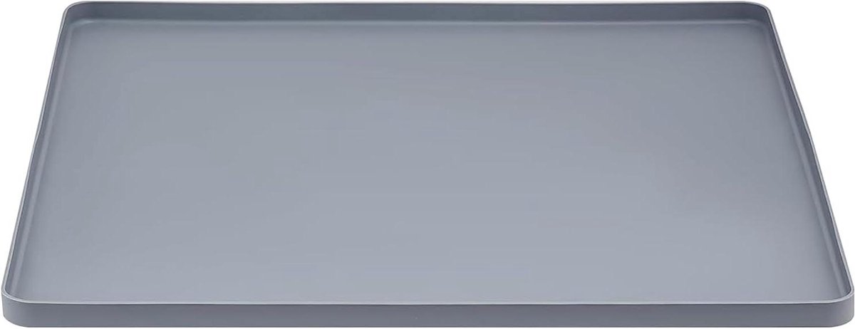 Wasmachine Pan - Afvoerbak - Vloer Beschermen - Anti-lek Rand - 71 x 61 cm - Grijs
