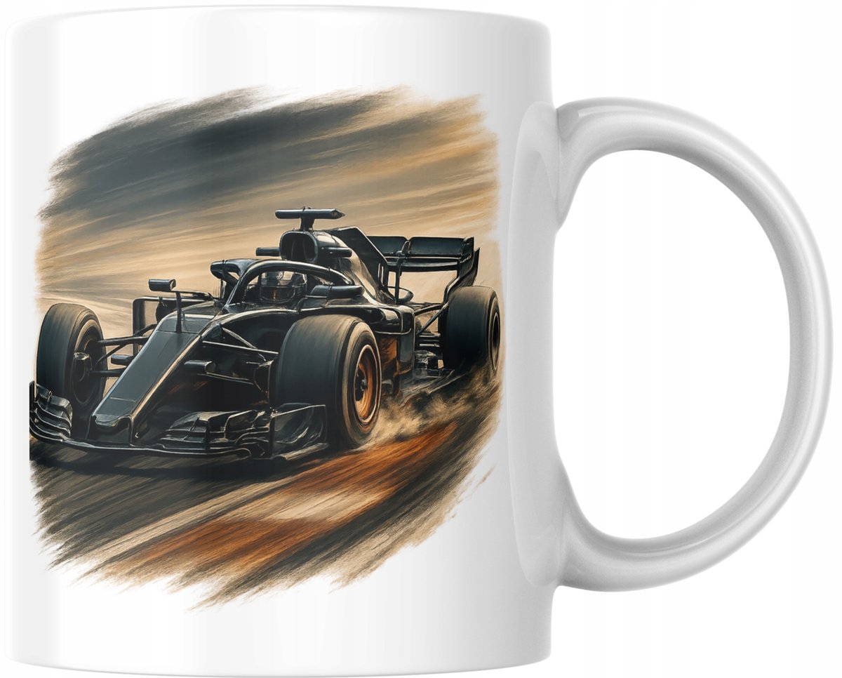 Formule 1 Raceauto Mok - Dynamisch ontwerp voor autosportfans