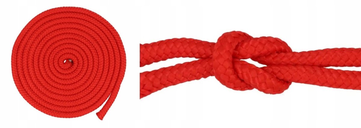 Rode PP Touw 4mm - 25m - Sterk en Weerbestendig