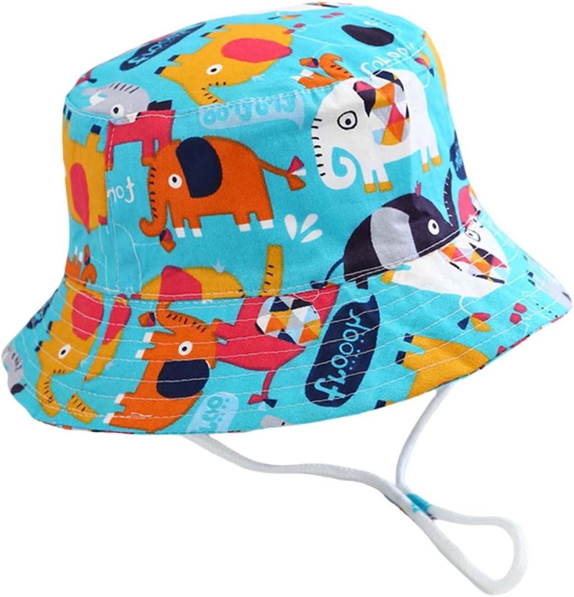 Kinder Pet - Zonnehoed - Buiten Spelen - Lichtgewicht Ademend - 2-4 Jaar - Blauw