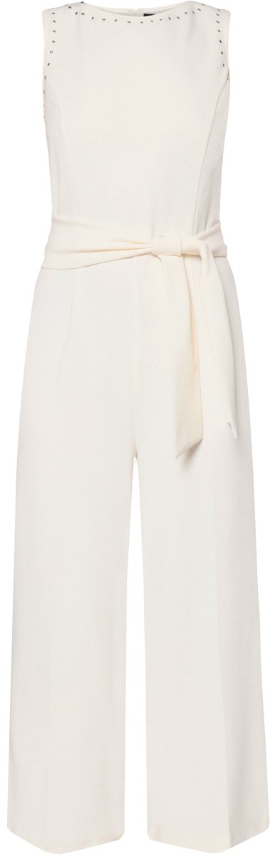 BETTY BARCLAY - Dames jumpsuit - Maat 38 - Vrouwen - wit - polyester
