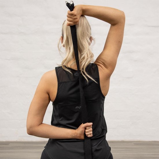 Yoga Starter Set - Mat Blok Riem - Balans Vinden - Antislip Grip - 173 cm Mat - Zwart — afbeelding 3