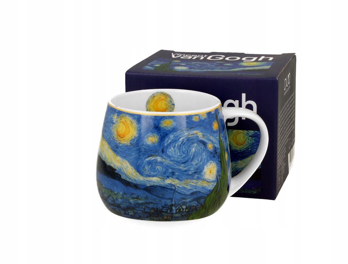 Van Gogh Sterrennacht Mok 430ml - Artistieke Keramiek