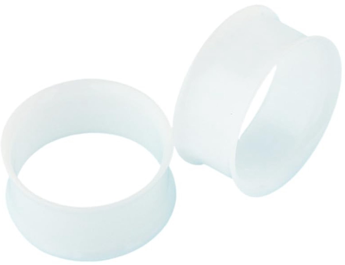 Dailygoods - Acryl Oordopjes voor Lichaamspiercing, Set van 2 Stuks