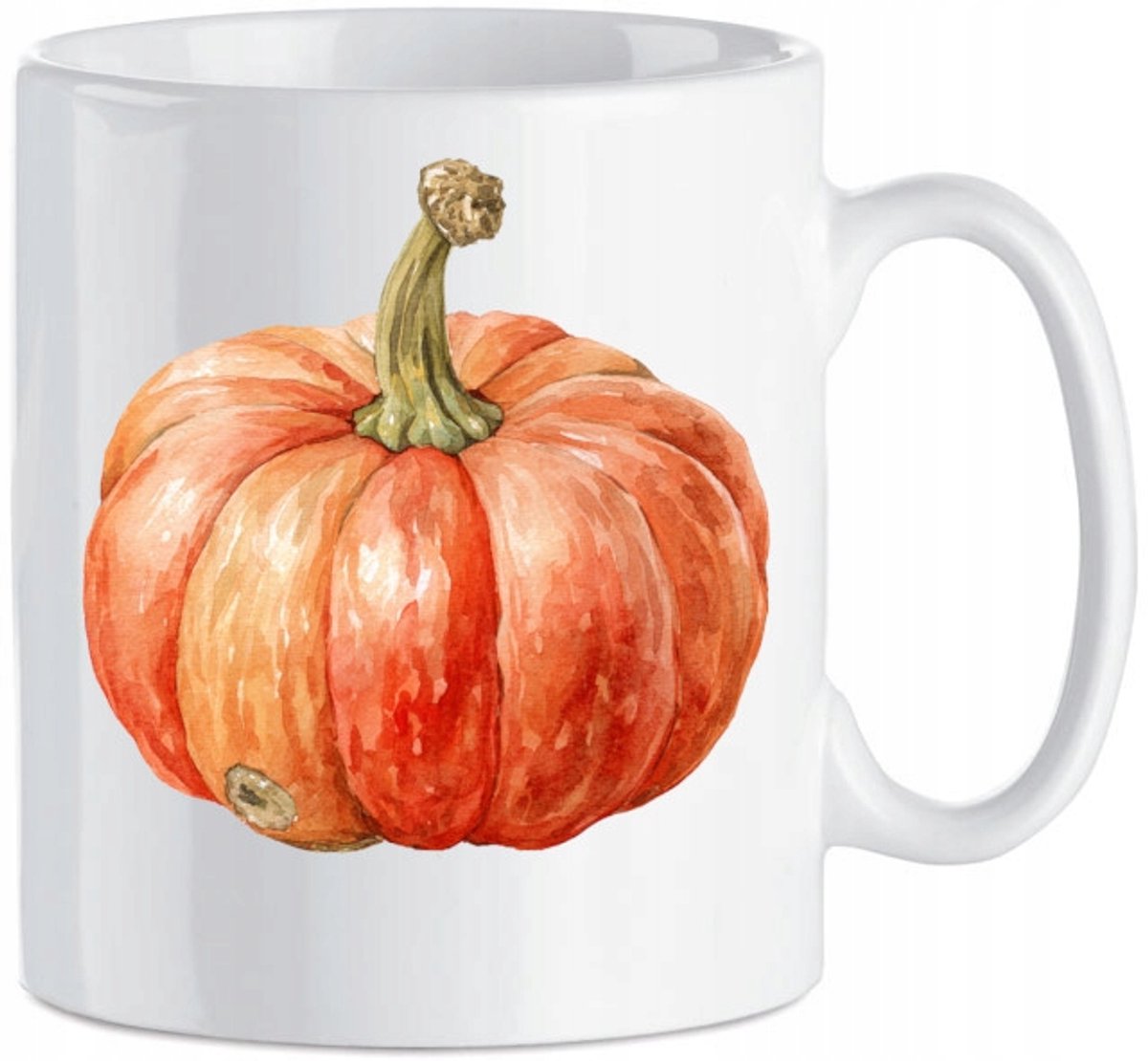 Keramiek Mok Pompoen - Uniek cadeau voor Halloween & Zee