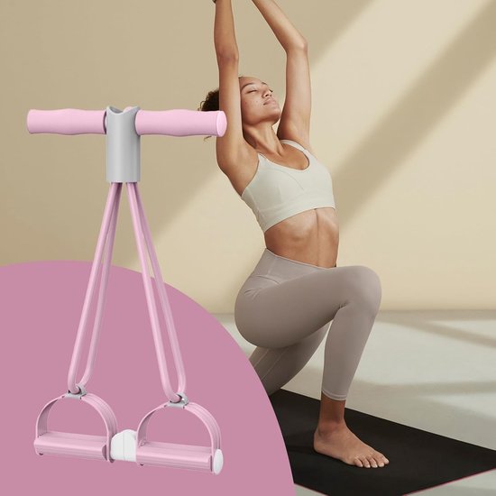 Enkel Trainer - Fitness Hulpmiddel - Kracht Balans Training - Vier Verstevigde Koorden - 26 x 24 x 7 cm van enkel — afbeelding 5