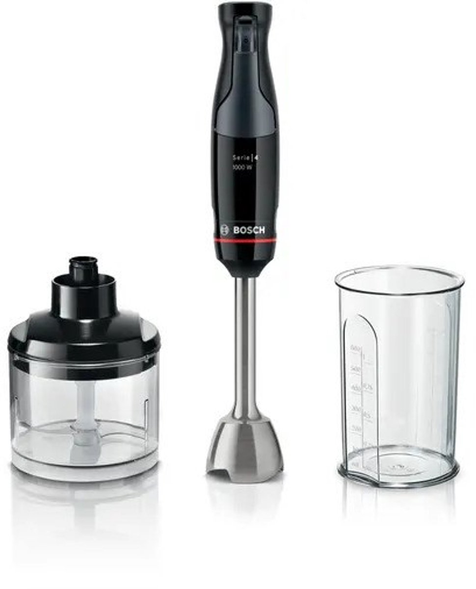 Bosch MSM4B620 staafmixer - 1000 W motor - 12 snelheidsinstellingen - inclusief hakmolen