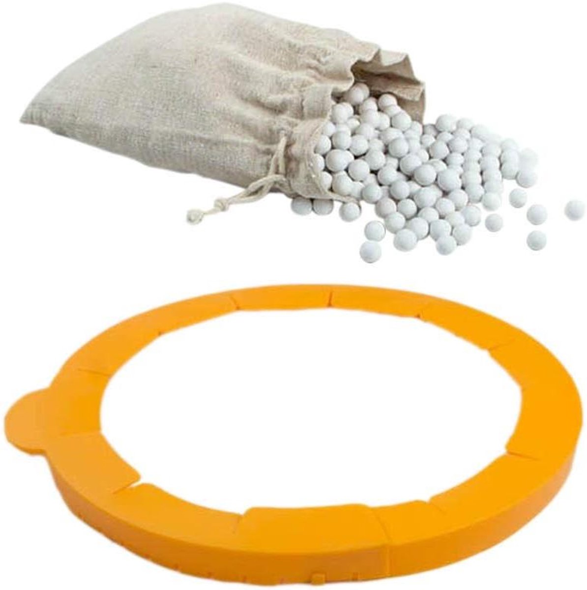 Taartgewicht Set - Bakvorm Accessoires - Blind Bakken - Verstelbare Randbeschermer - 2 Stuks - Multicolor