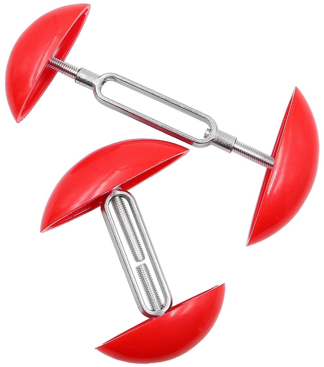 VLEMICO- Schoenspanners Verstelbaar - Schoenverbreders - Schoenoprekker - Schoensteunen - 4 Stuks - ABS/Aluminium Materiaal - Schoenverbreder