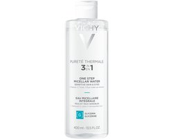 Vichy Pureté Thermale 3-IN-1 Micellair Mineraalwater - Voor Gevoelige Huid - 400ml