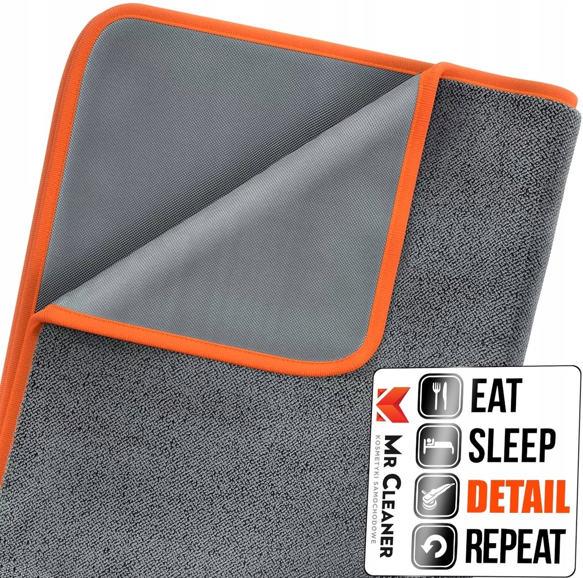 ADBL Gedraaide Handdoek 70x90cm - Zeer Absorberende Autodroogdoek