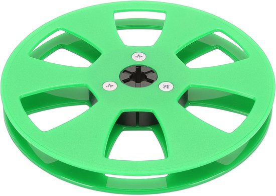 Lege Tapespoel - Opnamespoel Tape - Analoge Opnames - 6 Gaten Ontwerp - 5 Inch Diameter - Geel — afbeelding 5