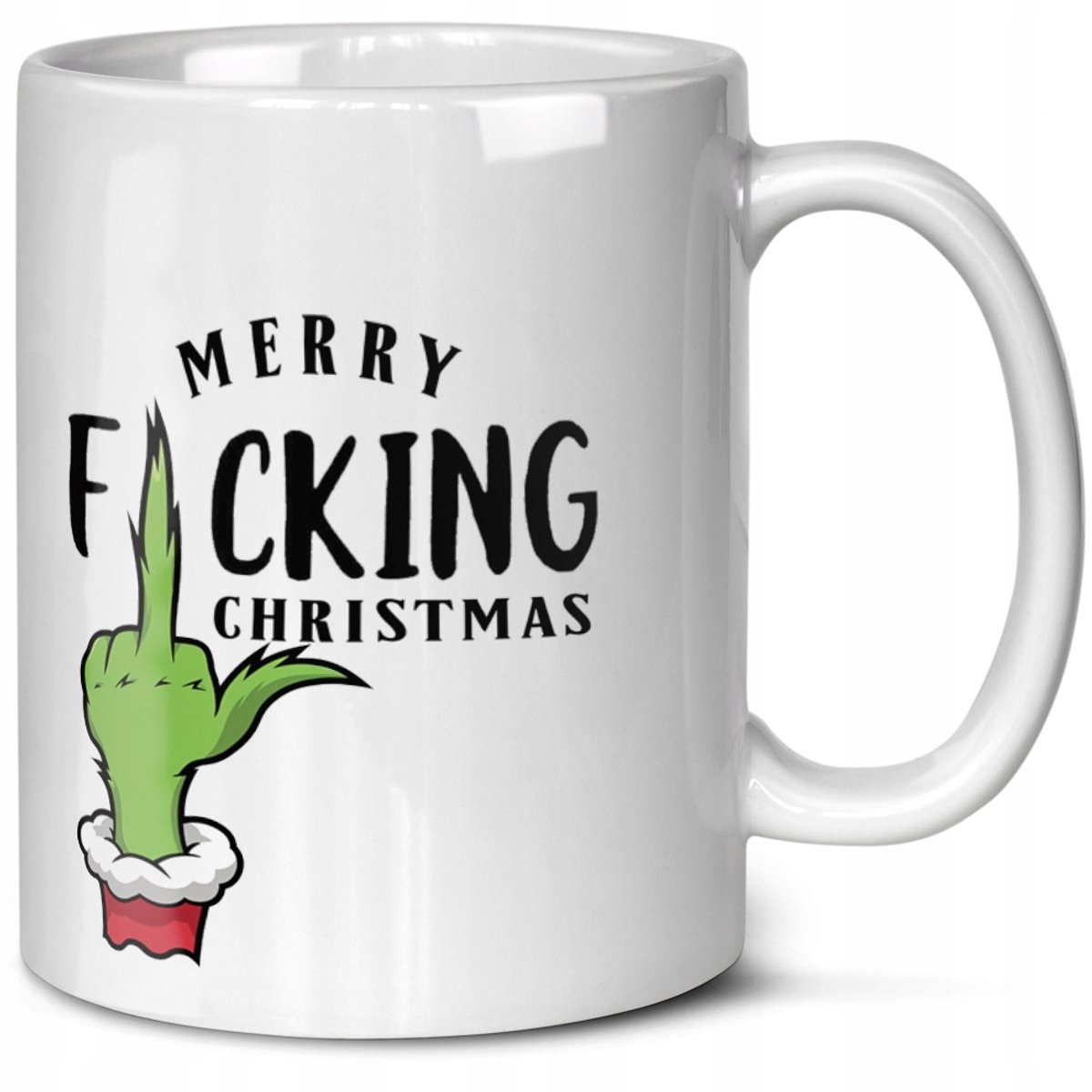 Grinch Kerstmok - Uniek Cadeau met Vrolijke Opdruk