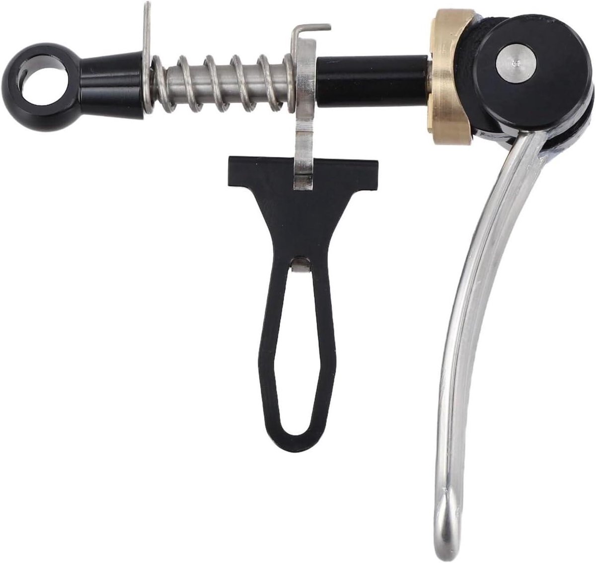 Fiets Zadelpenklem - Vouwfiets Onderdeel - Fiets Aanpassen - Snelle Sluiting - 31.8 mm - Zwart