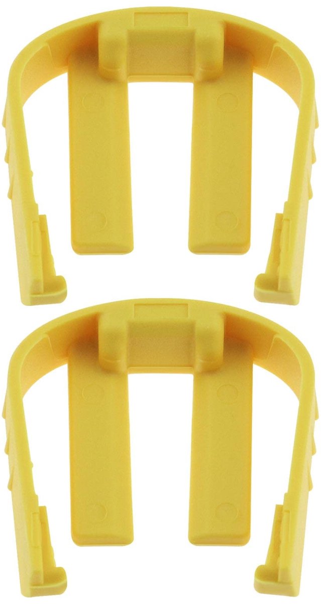 Dailygoods- Snelkoppeling 2 Stuks - Hogedrukreiniger - Borgring - Compatibel met Karcher K2/K3/K4/K5/K6/K7 - Kunststof - Slijtvast - Snelle Connector