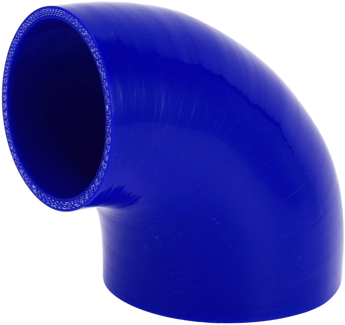 Dailygoods- Koelvloeistofslang 90° - Siliconen Slang - Binnendiameter 76-102 mm - Lengte 90 mm - Temperatuurbestendig tot 300℃ - Meerlaags Gevlochten Stof - Siliconenslang
