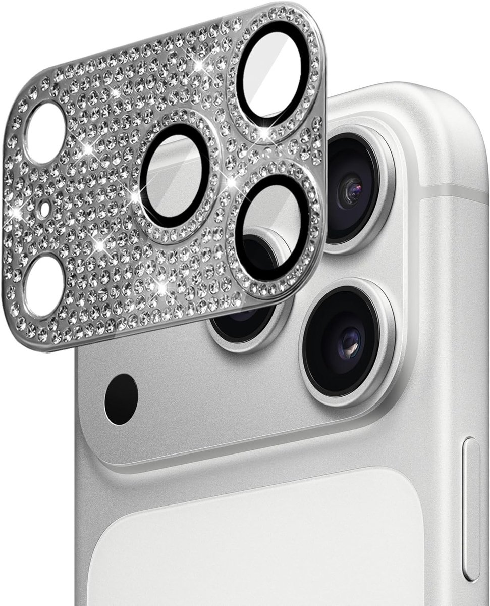Camera Lens Bescherming voor iPhone 17 Pro Max, 9H Gehard Glas - Krasbestendige Lensbeschermer - Zwart, Schokbestendig, Duurzaam en Transparant