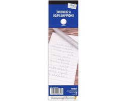 Just-Stationery 75 x 210 mm gevoerd papier boodschappentas (Pack van 6)