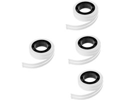 Operitacx 8 Reels banknote money belt money belt Money ties Money storage system money wraps cash packaging for bills disk tie paper currency bundle money white