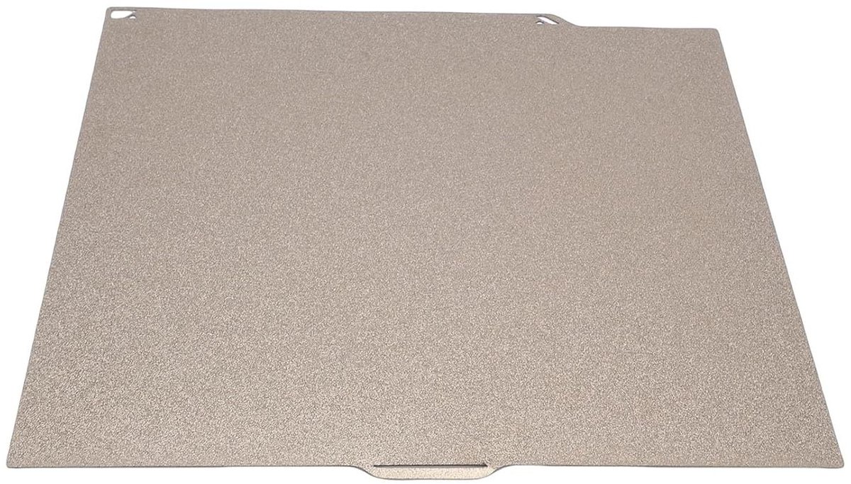 PEI Bouwplaat - Print Oppervlak - 3D Printen - Dubbelzijdig Gestructureerd - 260x271mm - Goud
