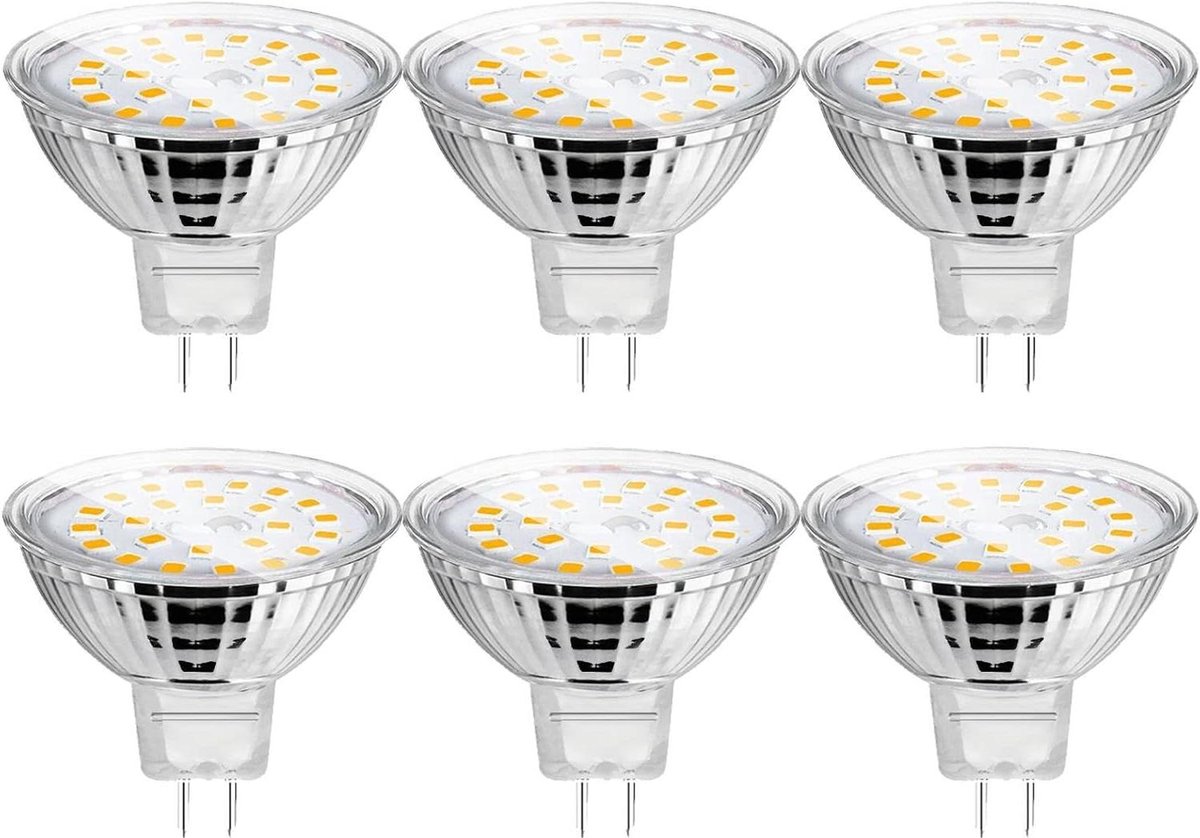 Ledlamp GU5.3 - Spotlamp MR16 - Huis Verlichten - Energiebesparend - 50 mm - Warmwit