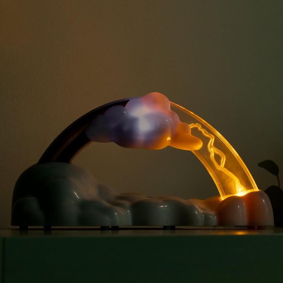 Regenboog Projector - Nachtlampje Kinderen - Kamer Decoratie - Verbeterde Lichten Geluiden - Medium - Multicolor van Merkloos — afbeelding 3
